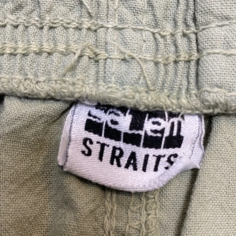 Salem size small Women's 100% cotton sage Green‎ Capris pull on elastic waist - Picture 2 of 11